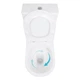 Напольный унитаз Qtap Leo Ultra Quiet 620×355×790 мм с сиденьем Soft-close, White QTLEO27W49261 - изображение 6
