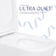 Напольный унитаз Qtap Stork Ultra Quiet 630×350×805 мм с сиденьем Soft-close, White QTSTO27W49260 - изображение 5
