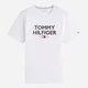 Футболка бавовняна довга чоловіча Tommy Hilfiger XM07857-YCF(Optic White) 2XL Біла (198928514423) - зображення 5