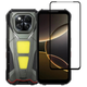Защитное стекло LUX для Doogee V Max LR / V Max Play / V Max 2 / V Max 2 Pro полная проклейка черный - изображение 1