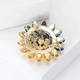 Брошь BROCHE бижутерия Цветы Подсолнух разноцветная BRBF114409 - изображение 6