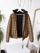 Мужская демисезонная куртка ZARA BOXY FIT в клетку yellow M, арт.4302/428/300 - изображение 3