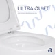 Унитаз подвесной Qtap Scorpio ML Ultra Quiet 520x365x365 мм, с сиденьем Soft-close MagLock, White QTSCOML26W49 - изображение 5