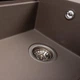 Мойка для кухни из гранита VALESO с боковым крылом и смесителем цвет матовая Дюна ATRUM 7950 - изображение 8