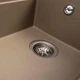 Мойка для кухни из гранита VALESO со смесителем и режимом "Водопад" цвет матовый Титан ATRUM 7950 - изображение 8