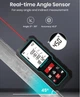 Лазерный дальномер MiLESEEY D5 70 м, цифровой лазерный измеритель расстояния ±2 мм, измерение площади и объема - изображение 4