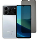 Защитное стекло Fiji Privacy для Doogee Note 56 / Note 56 Pro / Note 56 Plus антишпион Anti-peeping полная проклейка черный - изображение 1