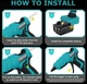 Аккумуляторный клеевой пистолет NL227C для Makita 18V/20V, 50W, со стержнями 7×150 мм - изображение 5