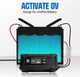 Зарядное устройство ECO-WORTHY 12V/24V 20A для LiFePO4, AGM, STD аккумуляторов - изображение 3