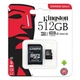 Карта памяти Kingston Micro SD 512GB Class 10 с адаптером — высокая скорость 80MB/s для смартфонов, камер и видеорегистраторов - изображение 1