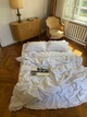 Комплект постельного белья с рюшами WHITE (белый, однотонный) Евро 200х220 см - изображение 1