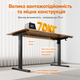 Комп'ютерний стіл SENSE7 NOJO LIGHT 120×60 см з електричним регулюванням висоти, темно-коричневий - изображение 3