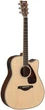 Електроакустична гітара YAMAHA FGX830 C NATURAL - изображение 1