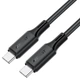 Дата кабель Type-C to Type-C 60W Acefast C17-03 1.2 м Силікон - зображення 3