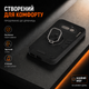 Противоударный чехол Antishock с кольцом-подставкой для Nothing Phone 4A Черный - изображение 2