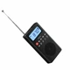 Радіоприймач HOCO HI51, Bluetooth, FM/AM радіо, AUX, корпус пластмас, Black, BOX - зображення 4