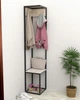 Угловая вешалка для прихожей в стиле лофт EcoLoft Равена DSP-1510-2 - изображение 1