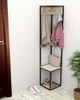 Угловая вешалка для прихожей в стиле лофт EcoLoft Равена DSP-1510-2 - изображение 2