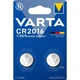 Батарейка Varta CR2016 2 шт. (BAT0240) - изображение 1