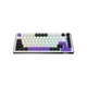 Клавиатура Hator Hellyberry Mechanical Linear RGB USB UA White/Violet (HK75) - изображение 3