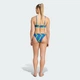 Жіночий купальник Padded Football-Inspired 2-Way Strap Triangle Bikini adidas KR4905 (38) синій (4068822058056) - зображення 2