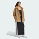 Женская меховая куртка Hooded adidas JY2383 (L) коричневый (4068811838553) - изображение 3