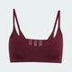 Женское бра All Me Light Support Rib adidas KG0404 (S) Бордовый (4069993494995) - изображение 7