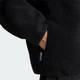 Мужская флисовая спортивная кофта City Tech 3 Stripes High Pile Full Zip adidas KV2131 (2XL) черный (4069993223359) - изображение 5