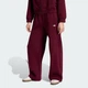 Детские брюки WIDE LEG FLEECE adidas KQ8431 (164) Бордовый (4069995411402) - изображение 1