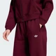 Детские брюки WIDE LEG FLEECE adidas KQ8431 (164) Бордовый (4069995411402) - изображение 4