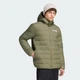 Мужская куртка Terrex Multi Essentials CLIMAWARM Light Down Hooded adidas KE9890 (S) зеленый (4068816011432) - изображение 1