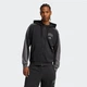 Чоловіча толстовка COLLEGIATE FRENCH TERRY FULL-ZIP HOODED adidas KH2762 (XS) чорний (4068822364089) - зображення 1