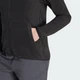 Жіноча куртка Terrex Multi Essentials Full Zip Fleece adidas KY9853 (XL) чорний (4069996617414) - зображення 5