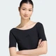 Женская платье ADIDAS KIT SMALL LOGO RIB adidas KF2434 (S) черный (4068804777937) - изображение 4
