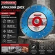 Диск алмазный HAISSER Segment/Turbo CONCRETE EXPERT 230x3,0x12x22,23 мм - изображение 2