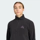 Женская спортивная кофта Terrex Multi Essentials Half Zip Fleece adidas KZ1798 (L) черный (4069996659452) - изображение 4