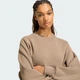Женский свитшот SOFT LUX LOOSE adidas KS7922 (XS) бежевый (4069993581350) - изображение 4
