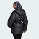 Женский пуховик ESS DOWN MID-LENGTH adidas KT4238 (XS) черный (4069996558076) - изображение 2