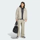 Мужская флисовая спортивная кофта City Tech 3 Stripes High Pile Full Zip adidas KV2132 (2XL) зеленый (4069993234669) - изображение 3