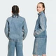 Дитяча джинсова куртка adidas KR6530 (140) синій (4069996673977) - зображення 2