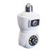 Камера відеоспостереження PTZ-Lamp V09 Wi-Fi 2MP 1080P у патрон E27, поворотна IP-камера з нічним баченням і двостороннім зв'язком - зображення 3