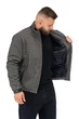 Куртка-пальто чоловіча демісезонна великого розміру UF-Fashion 146-DVL DV MEN'S 50 світло-коричневий - зображення 6