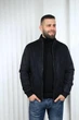 Куртка-пальто демисезонная мужская от производителя UF-Fashion 127-DVL DV MEN'S 62 черный - изображение 1