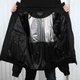 Куртка-пальто демисезонная мужская от производителя UF-Fashion 127-DVL DV MEN'S 62 черный - изображение 7