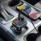FM-трансмиттер для авто Bluetooth с PD быстрой зарядкой RGB подсветкой 2 USB и Type-C - изображение 7
