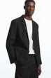 Блейзер чоловічий COS single-breasted twill blazer 1131582001 Eur 48 Чорний - изображение 2