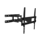 Кронштейн настенный для ТВ 26-55" Cabletech Black (UCH0217) - изображение 1