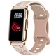Смарт-часы Smart Mioband Nano+ Beige Flower, 3 ремешка - изображение 1