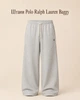 Штани Polo Ralph Lauren сірі широкі Baggy — унісекс оверсайз штани Поло Ральф Лорен, розмір S - зображення 1
