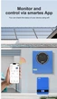 Гібридний інвертор ANENJI New 5KW 48V MPPT Wi-Fi (чистая синусоида, 5000Вт) - зображення 4